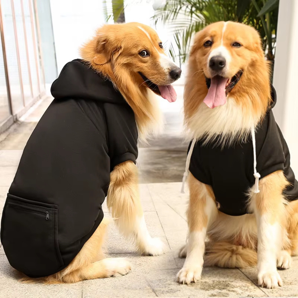 Manteau d'hiver réversible à carreaux pour chien