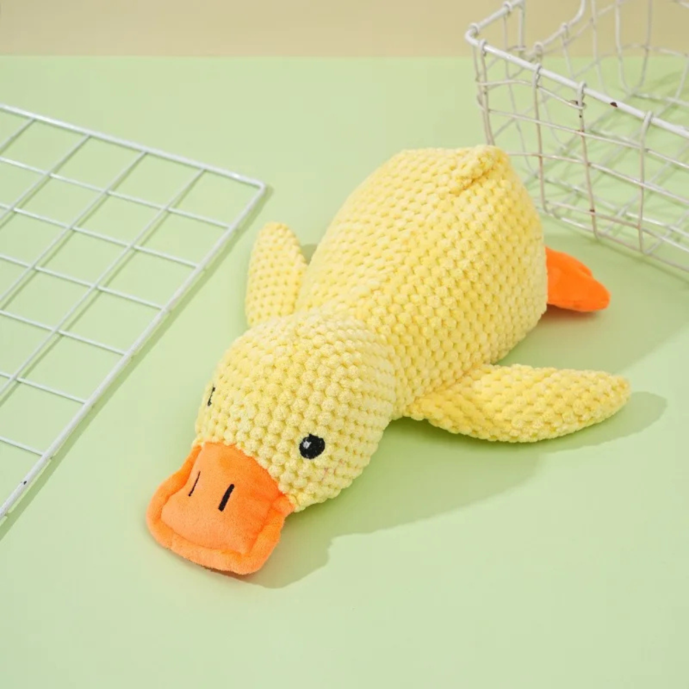 Jouets en peluche Canard Calmant pour chien