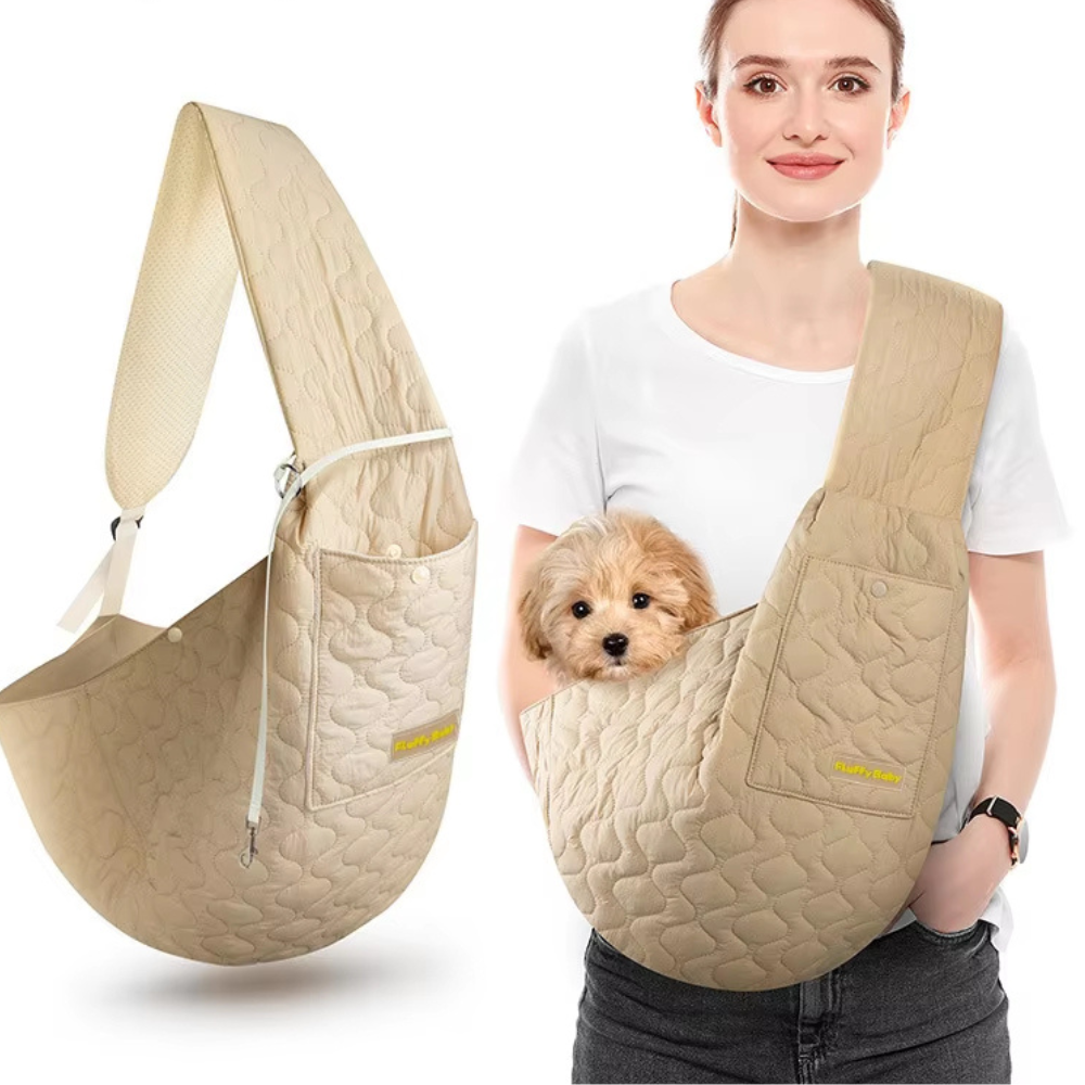 Sac à bandoulière de voyage réglable pour animaux de compagnie