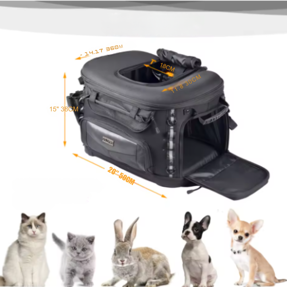 Sac de transport pour chien de moto Sac de transport pour chat de moto
