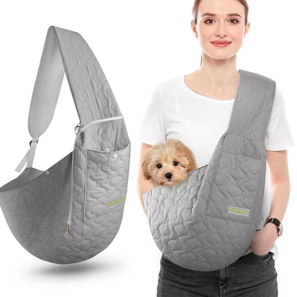 Sac à bandoulière de voyage réglable pour animaux de compagnie