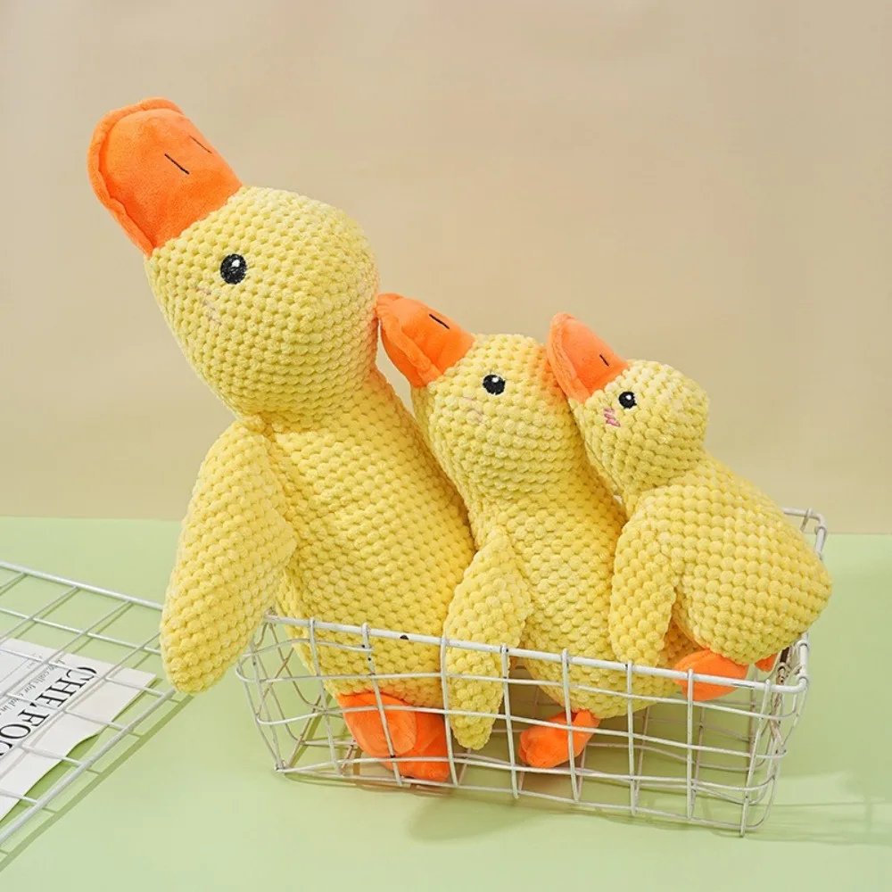 Jouets en peluche Canard Calmant pour chien