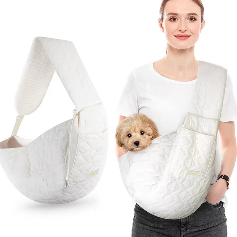 Sac à bandoulière de voyage réglable pour animaux de compagnie