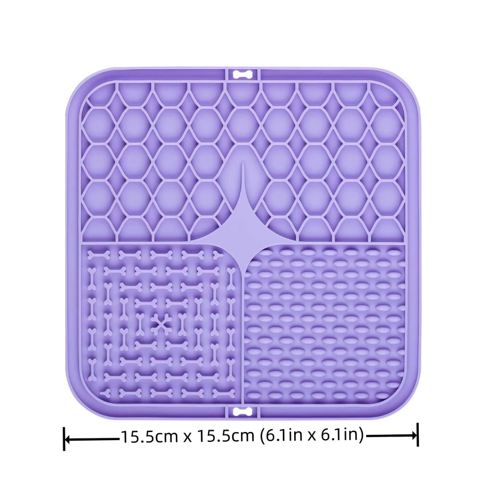 Tapis à lécher anti-étouffement pour animaux de compagnie