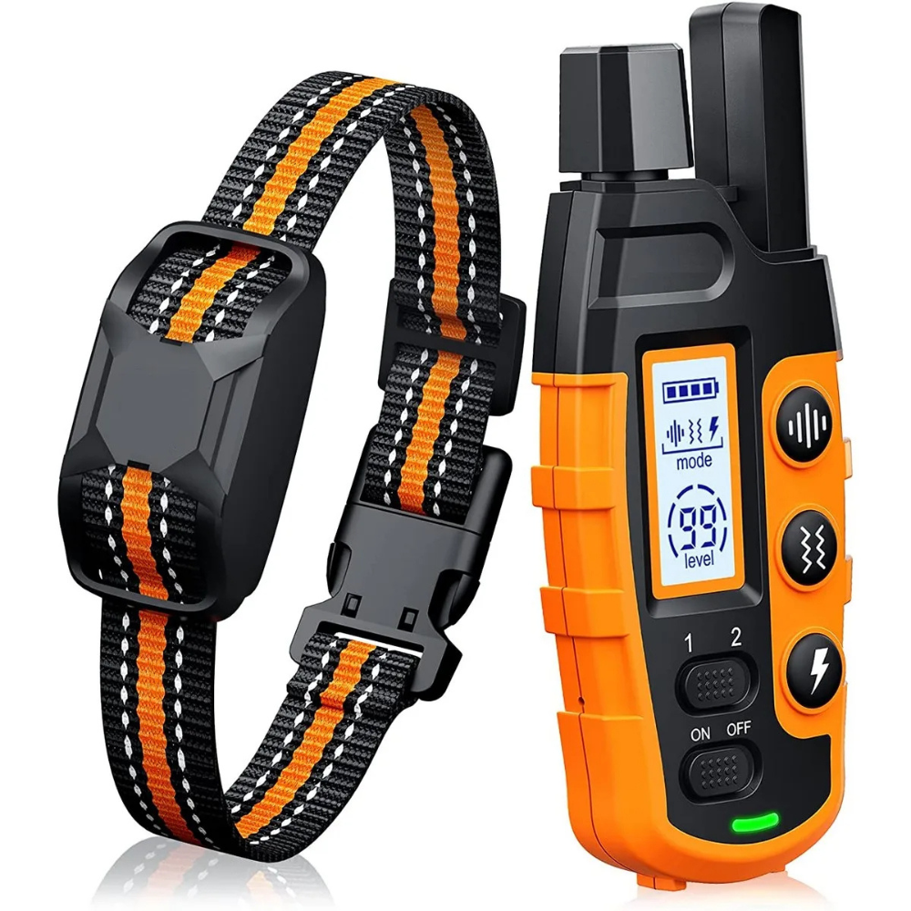 Collier de dressage électrique pour chien avec télécommande