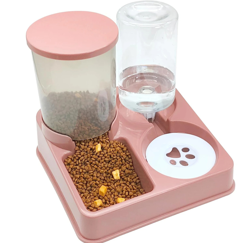 Ensemble Distributeur Automatique de Nourriture et Eau pour Animaux