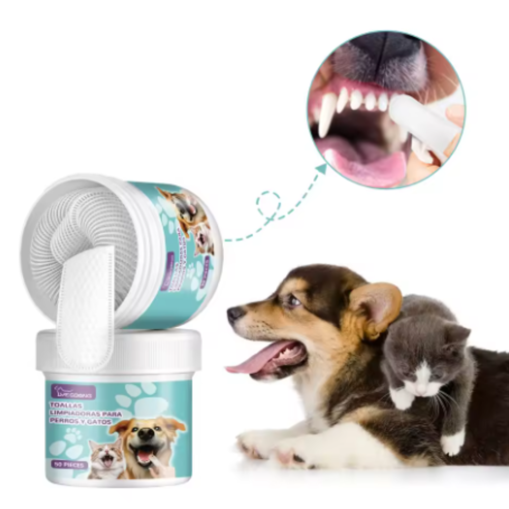 Lingettes Nettoyantes pour Oreilles d'Animaux