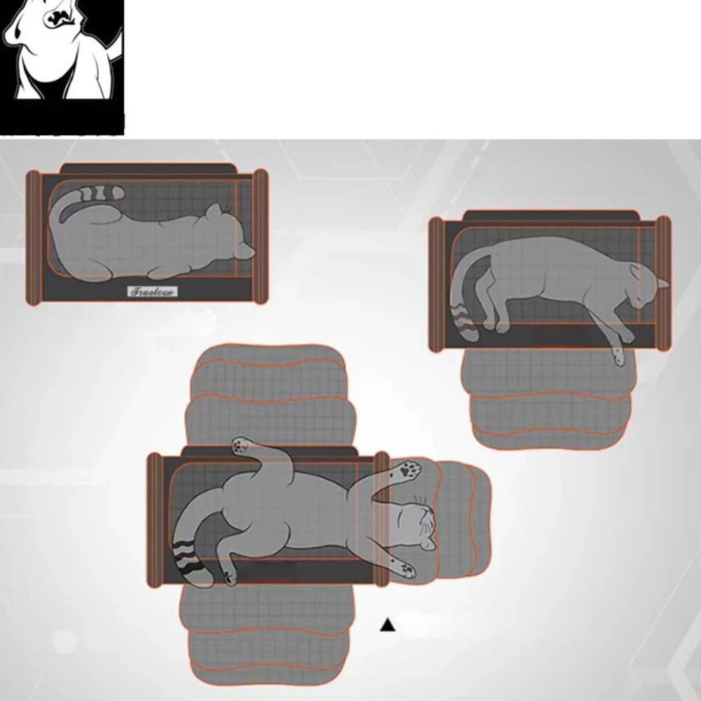 Sac à dos pliable en nylon pour animaux de compagnie