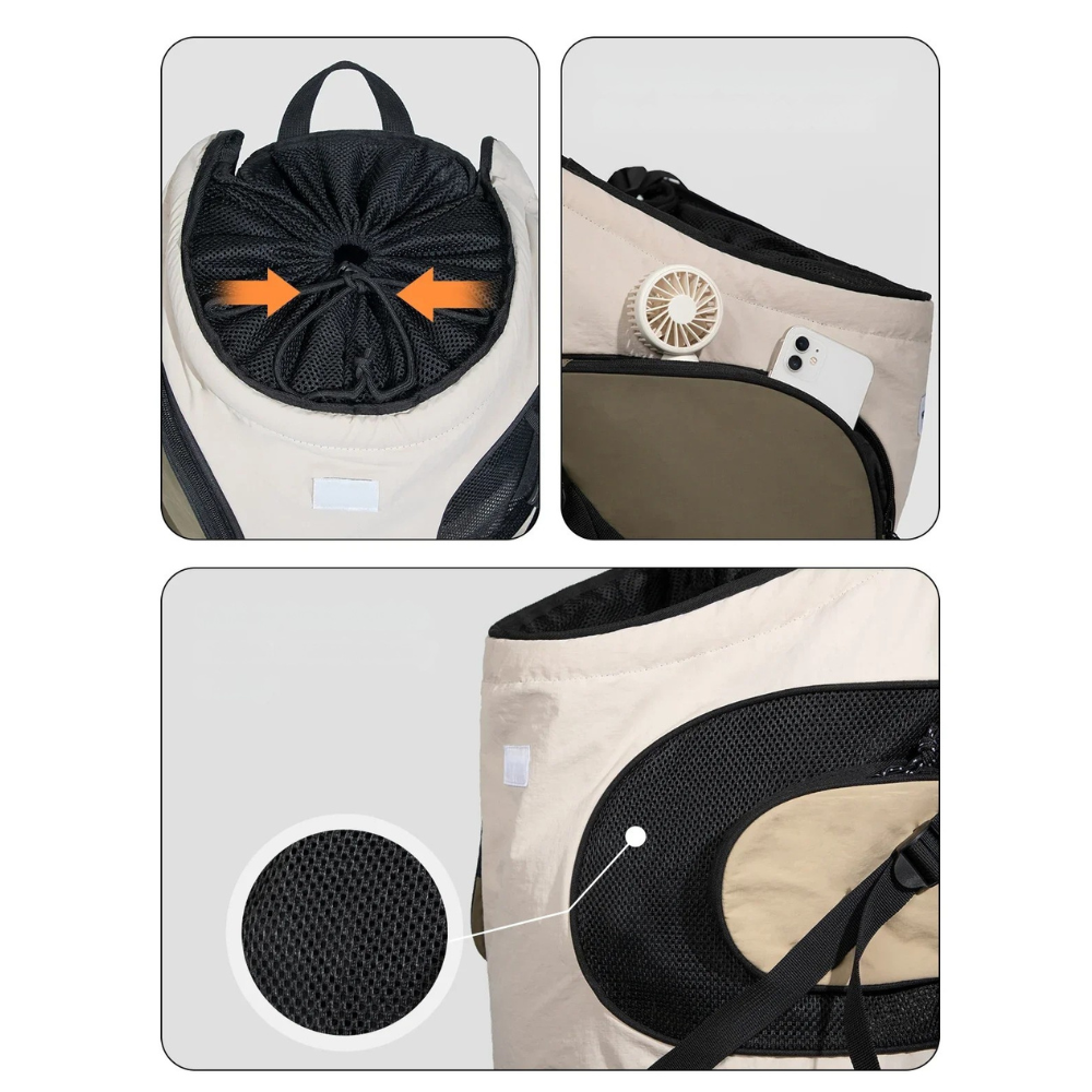 Sac de transport en toile pour chiots et chatons