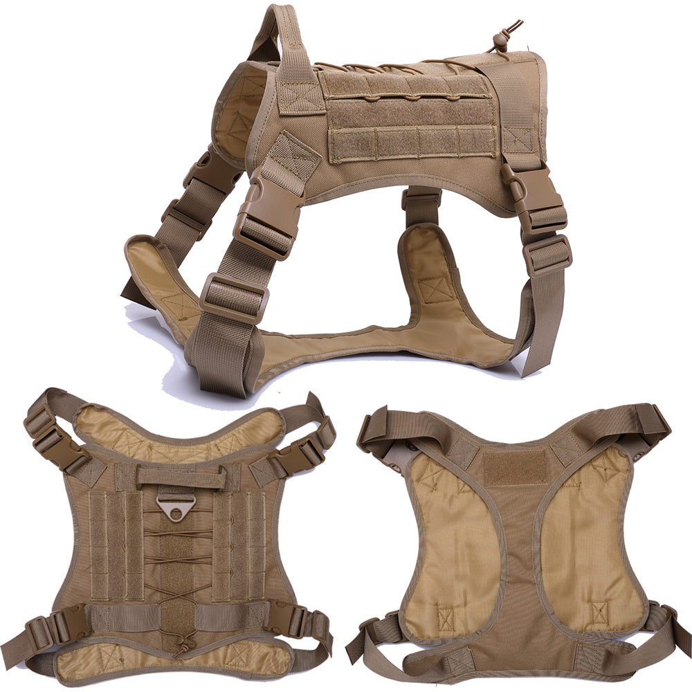 Ensemble Militaire - Harnais et Laisse pour Chien