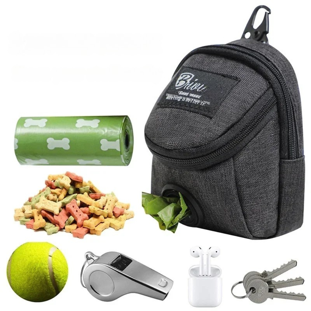 Sac de taille pour l'entraînement des animaux de compagnie en extérieur