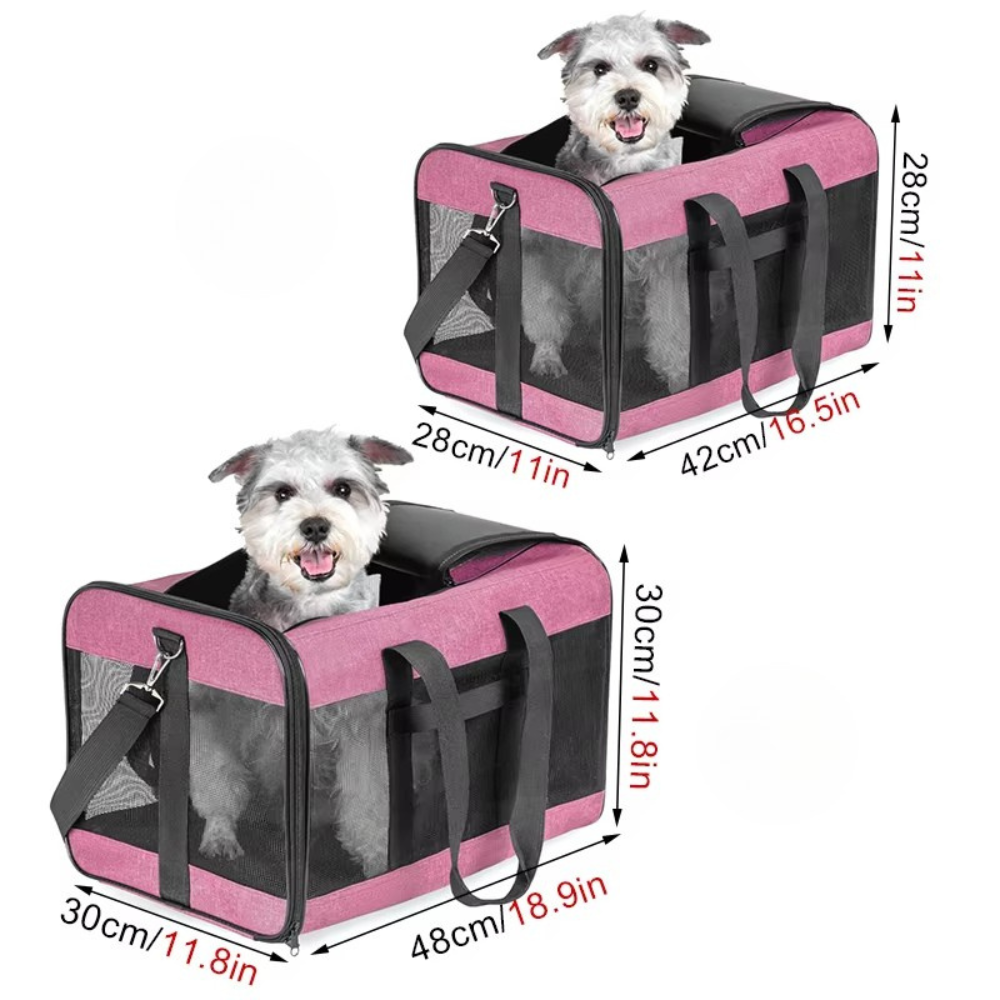 Sac de voyage compact et pliable pour chats et chiens