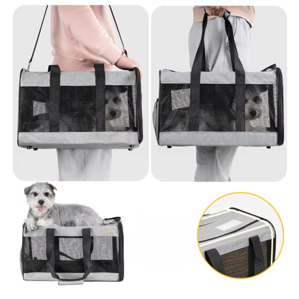 Sac de voyage compact et pliable pour chats et chiens