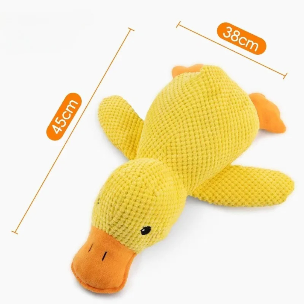 Jouets en peluche Canard Calmant pour chien