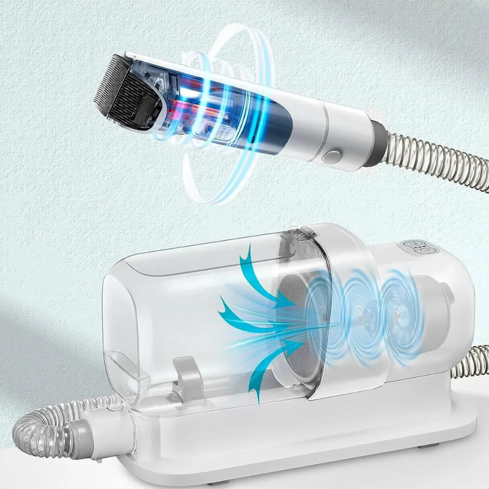 Aspirateur de toilettage pour chiens