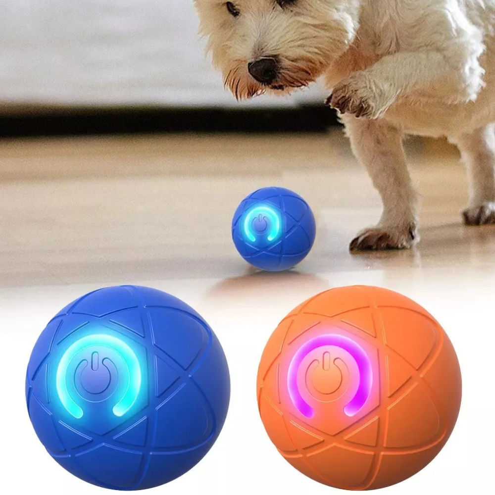 Balle Rebondissante Intelligente LED pour Chien