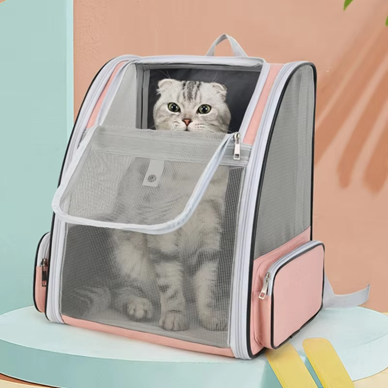 Sac à Dos de Transport pour Chat et Petit Chien – Respirant et Léger (jusqu’à 6 kg)