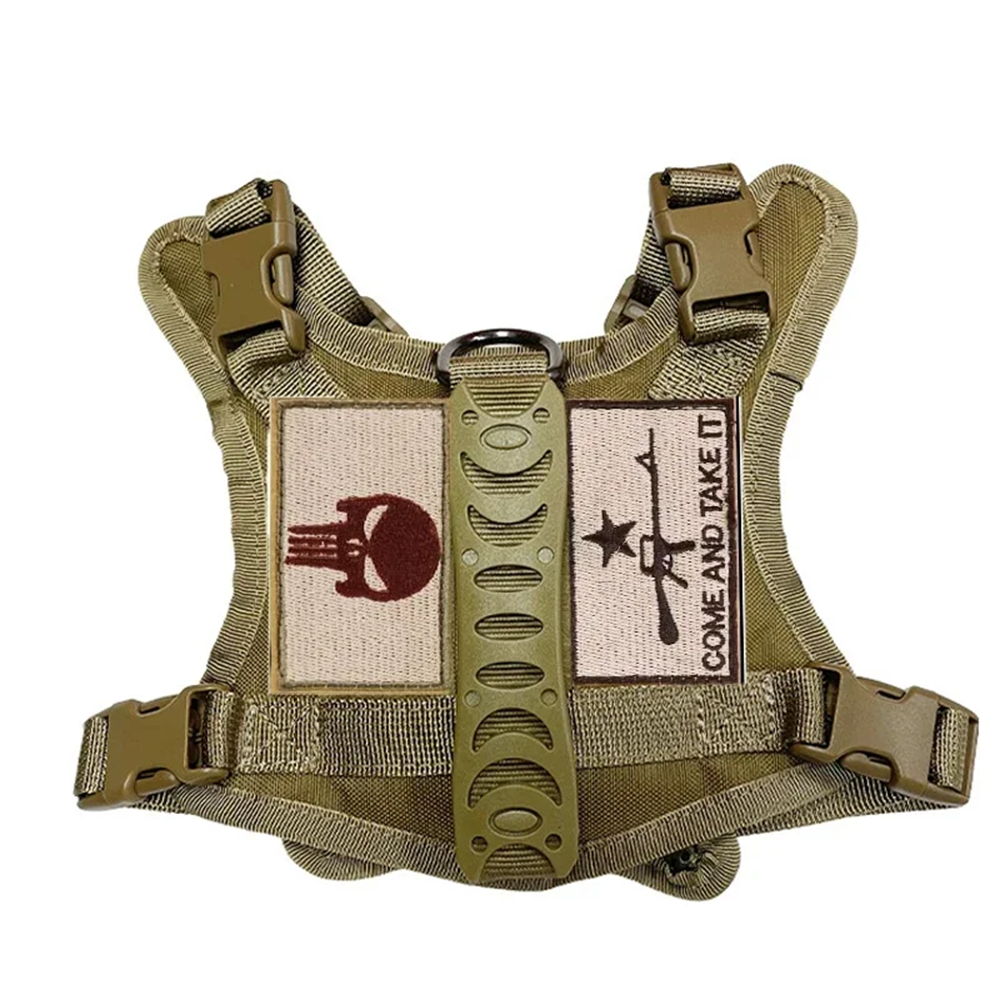 Harnais Militaire Tactique Ajustable pour Petit Chien